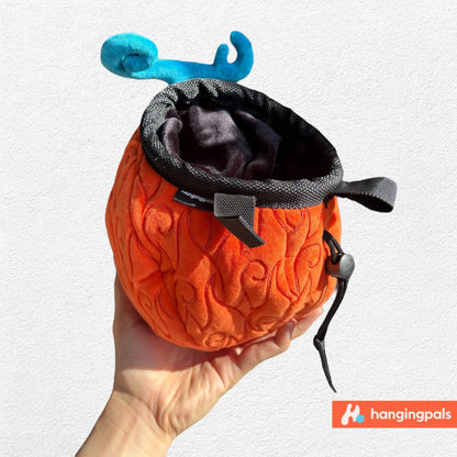 Flame-Flame Fruit (Mera Mera No Mi) Chalk Bag