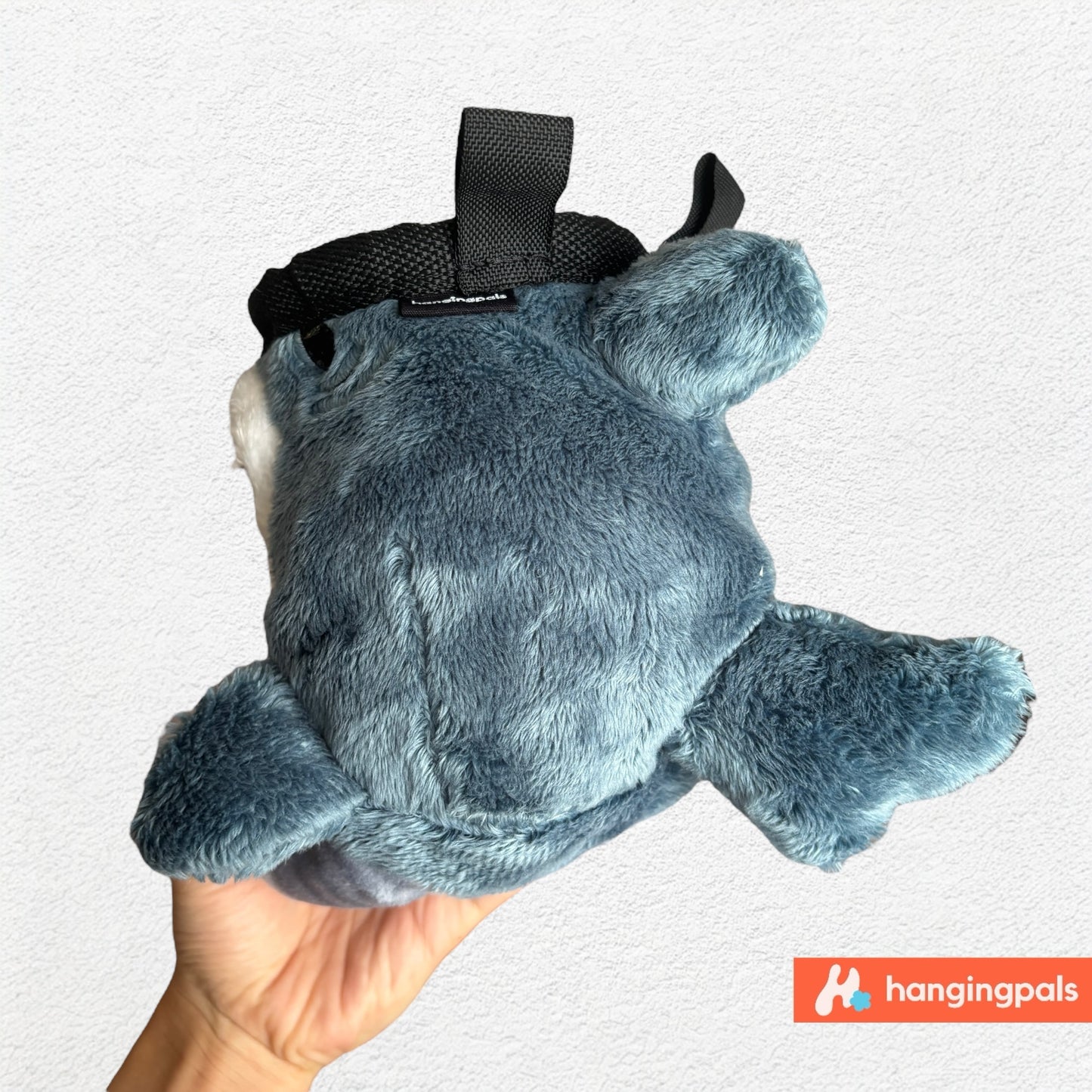 Shark cat chalk bag (blue)